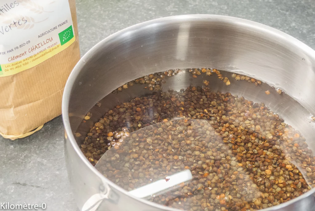 Boulettes de lentilles, purée de panais aux noisettes et à l&rsquo;orange - Étape 2