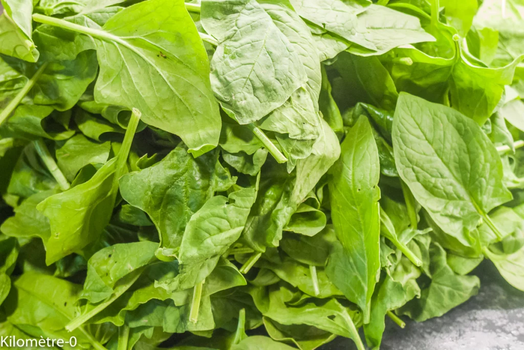 Lentilles aux haricots blancs, épinards et lardons - Étape 3