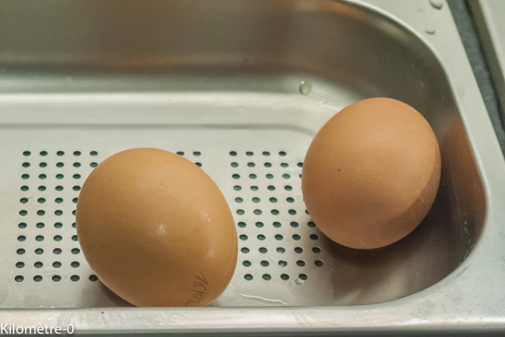 Rillettes de carottes cuites aux œufs durs - Étape 2