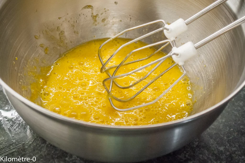 Gâteau du matin sans gluten aux pistaches et cerises - Étape 3