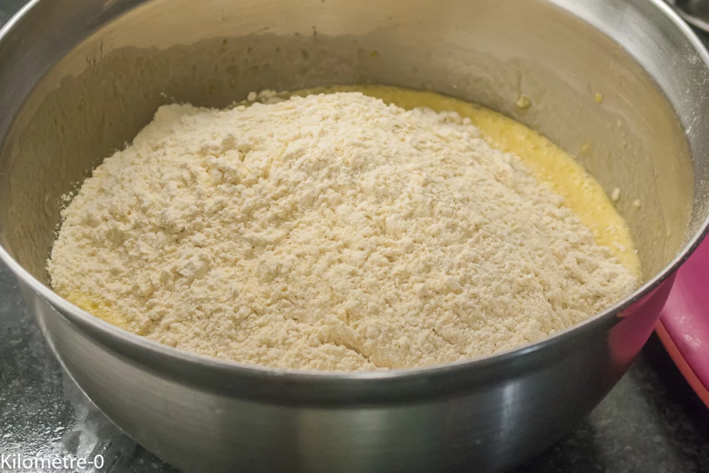 Gâteau du matin sans gluten aux pistaches et cerises - Étape 7