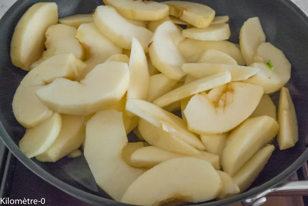 Moelleux aux agrumes et aux pommes - Étape 1