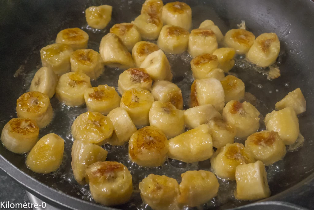 Gâteau facile aux bananes et au rhum - Étape 1