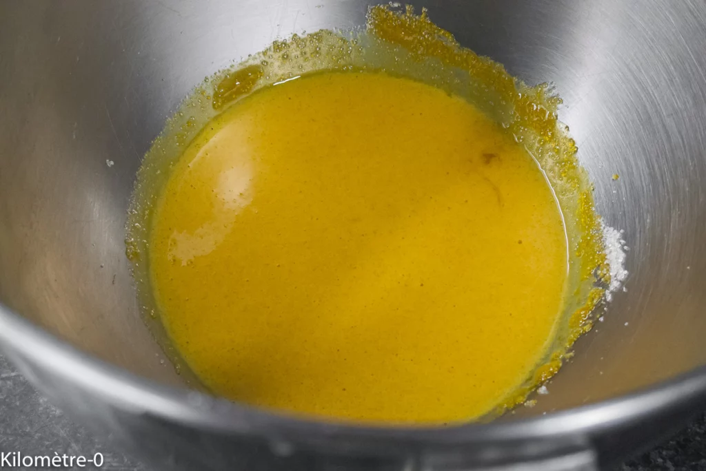 Gâteau coco framboises - Étape 2