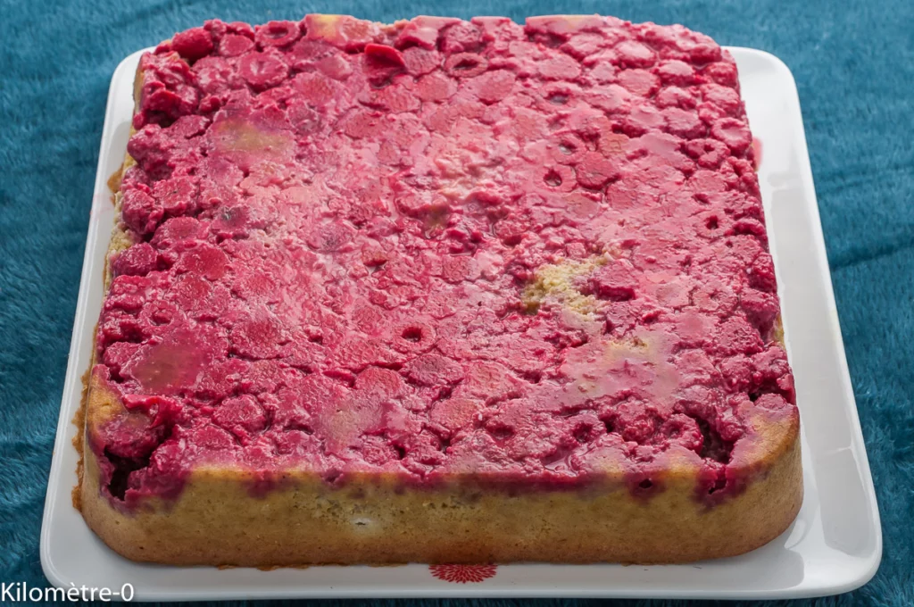 Gâteau coco framboises - Étape 10