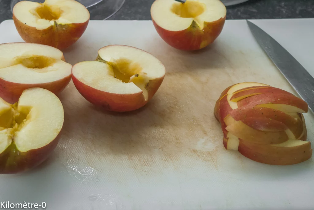 Gâteau du matin aux flocons de sarrasin et aux pommes - Étape 1