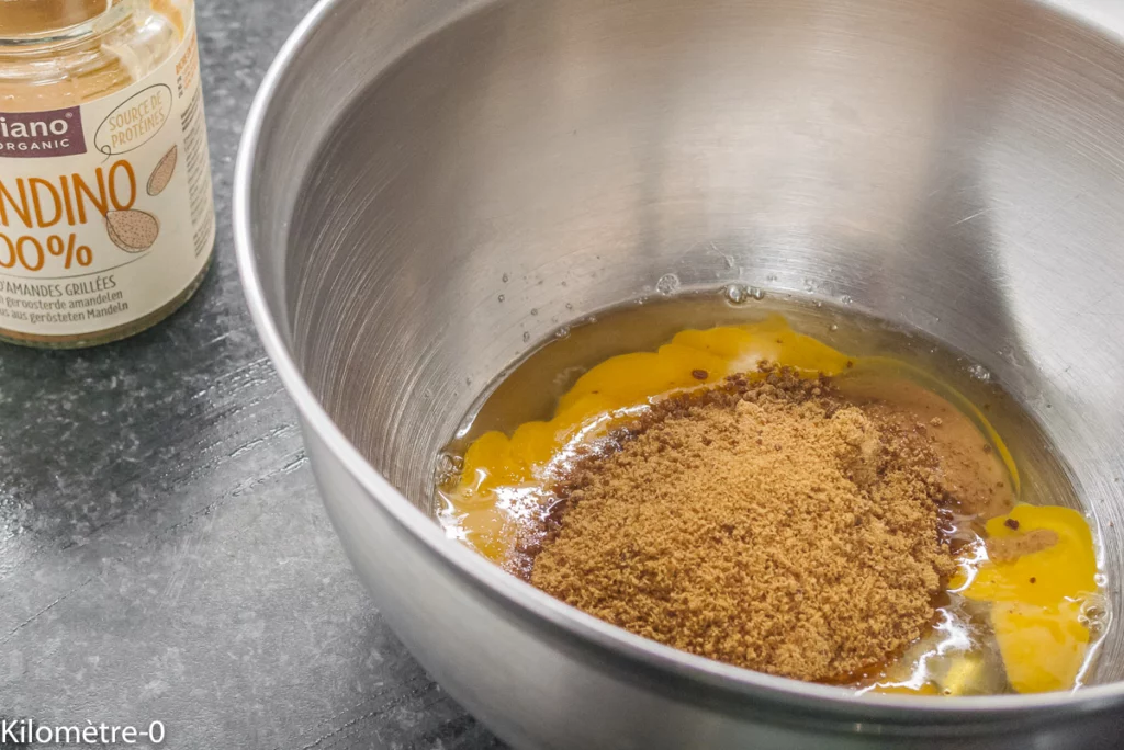 Gâteau du matin aux flocons de sarrasin et aux pommes - Étape 3