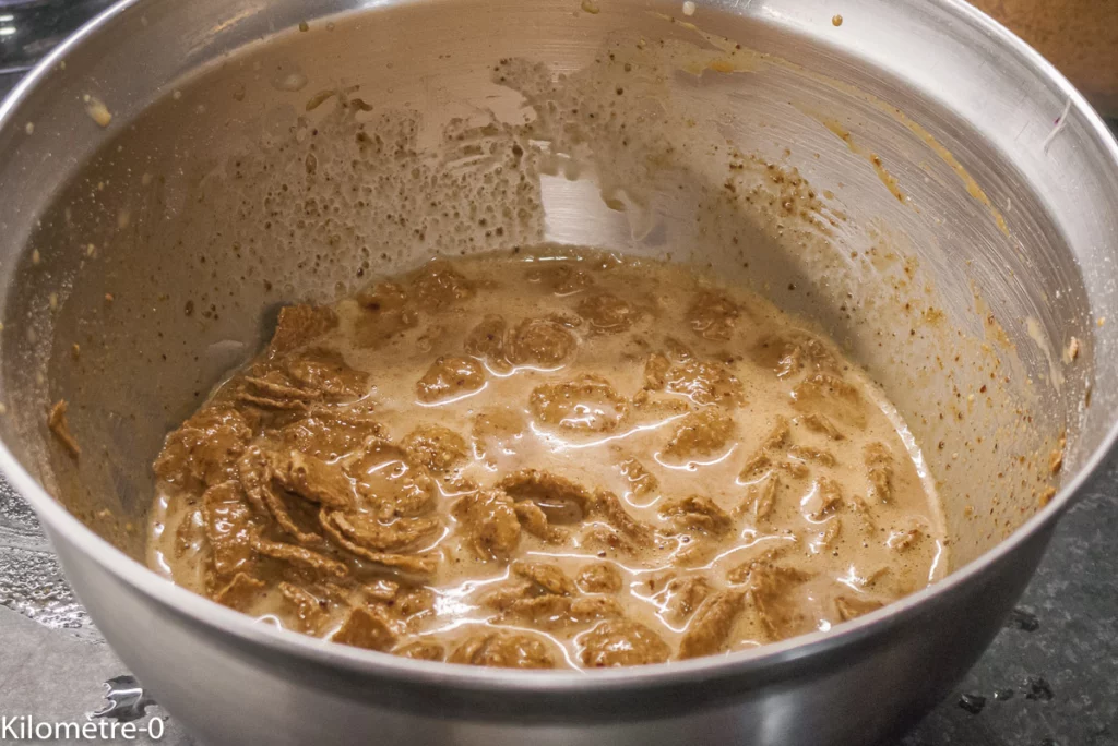 Gâteau du matin aux flocons de sarrasin et aux pommes - Étape 5