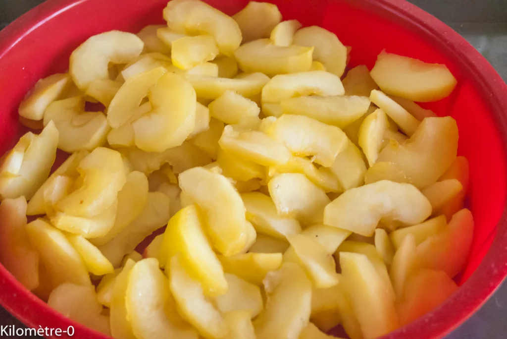 Crêpe tatin pommes coco - Étape 5