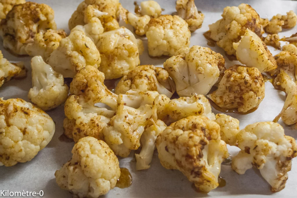 Chou fleur aux épices, apéro facile - Étape 4