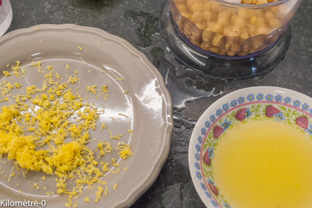 Gâteau hyper protéiné au citron et chocolat - Étape 3