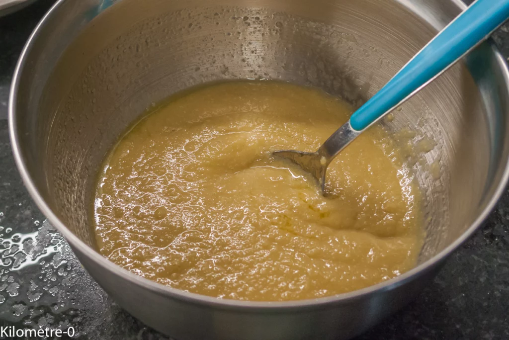 Gâteau hyper protéiné au citron et chocolat - Étape 4