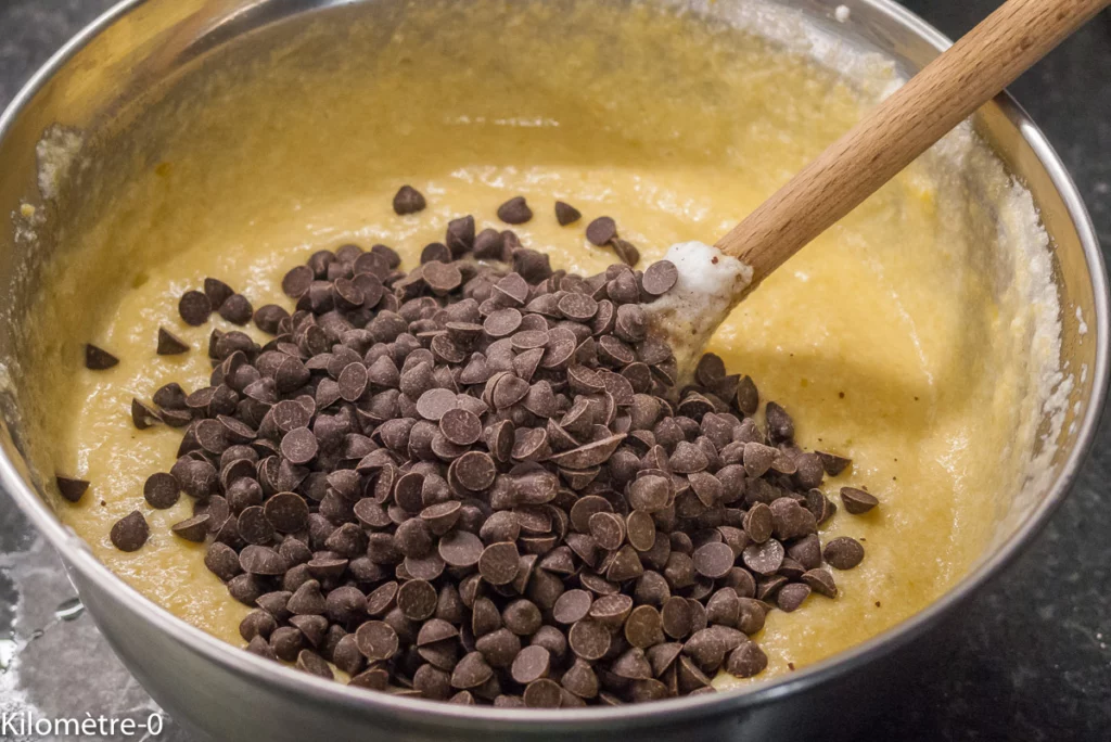 Gâteau hyper protéiné au citron et chocolat - Étape 8