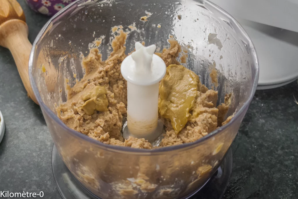 Radis fleur à la mousse de sardines - Étape 3