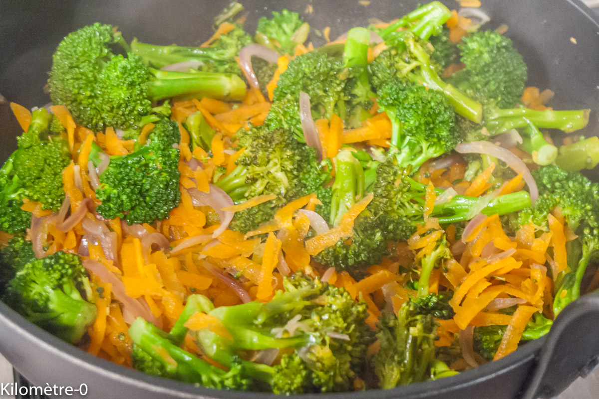 Recette - Poêlée de légumes économique 