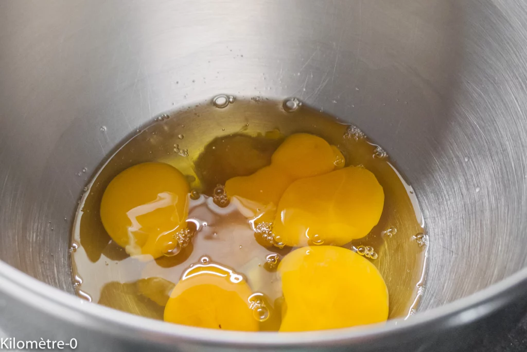 Gâteau du matin aux bananes et graines de chia - Étape 3