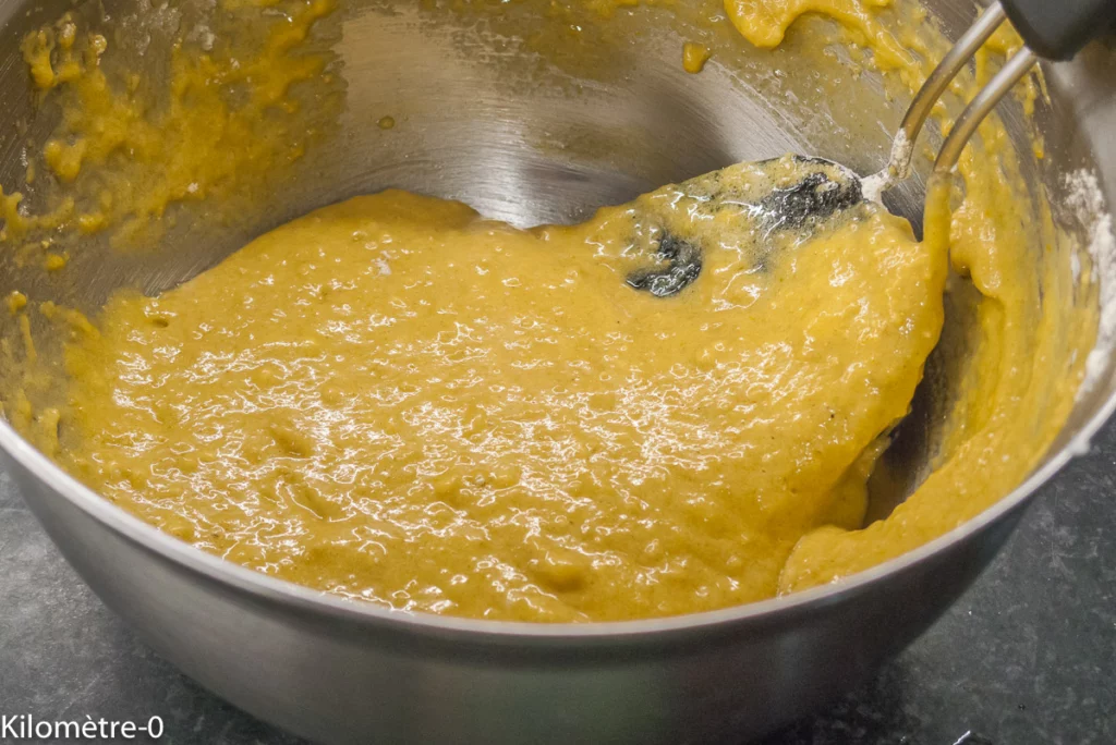 Gâteau moelleux aux framboises - Étape 4