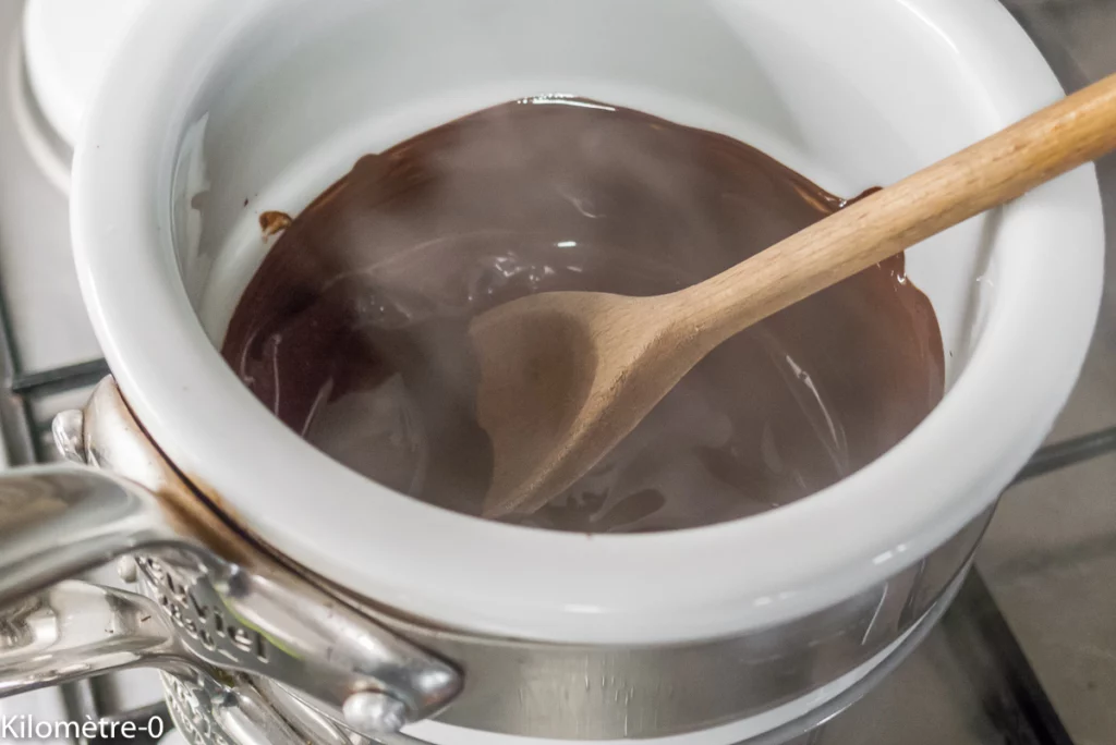 Moelleux au chocolat de Pâques - Étape 1