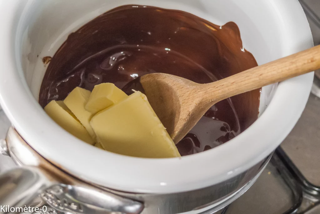 Moelleux au chocolat de Pâques - Étape 2