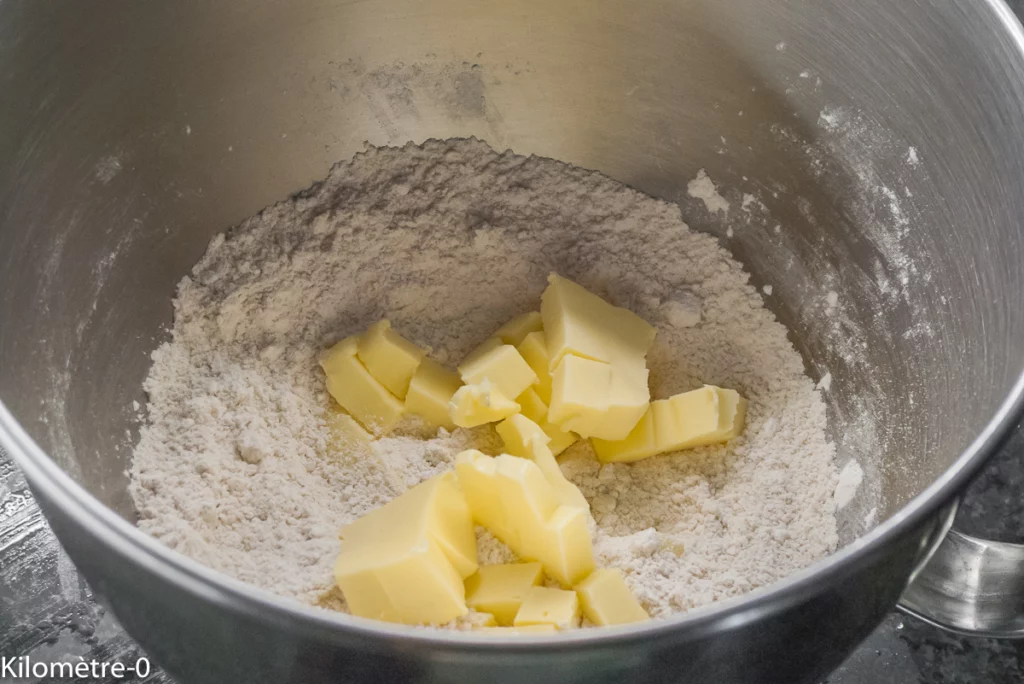 Lemon bars ou carrés au citron - Étape 2