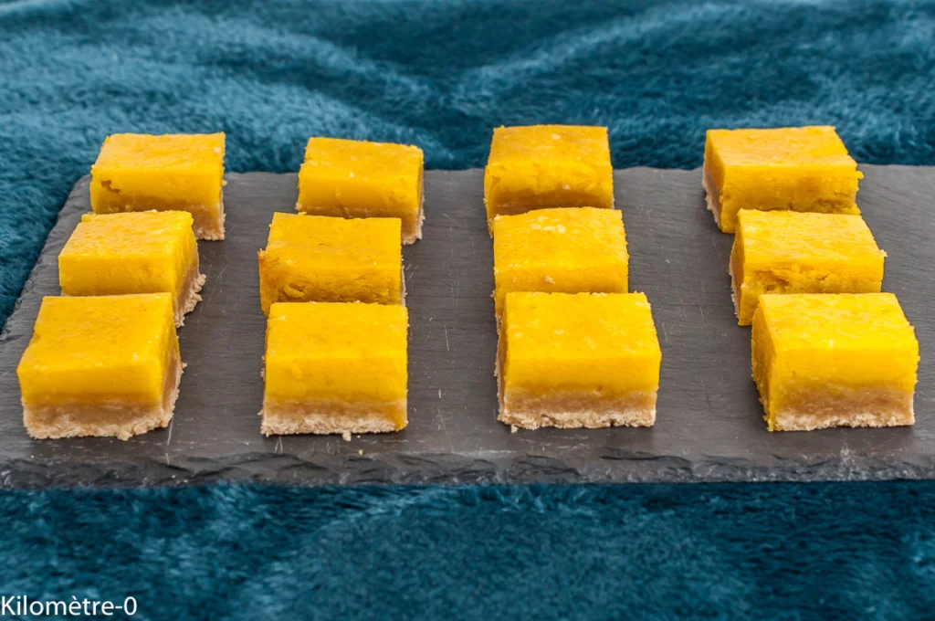 Lemon bars ou carrés au citron - Étape 9