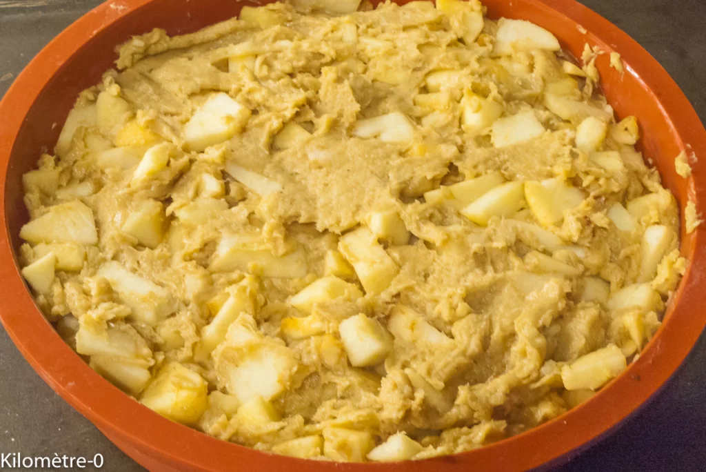 Apple crumble cake, gâteau irlandais - Étape 6