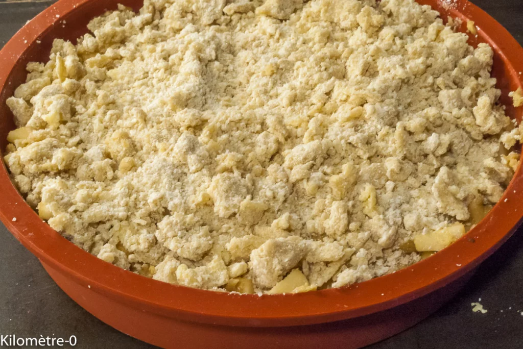 Apple crumble cake, gâteau irlandais - Étape 7