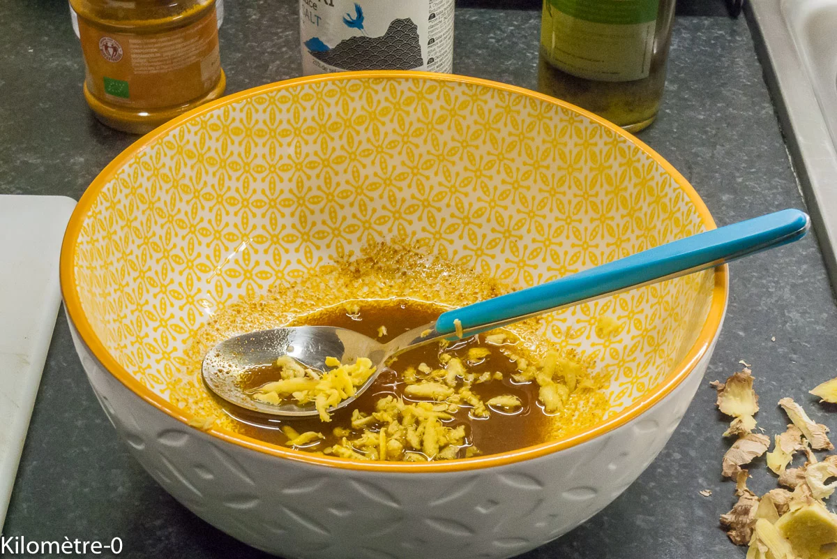 Photo de recette de Kilomètre-0, blog de cuisine réalisée à partir de produits de saison et issus de circuits courts