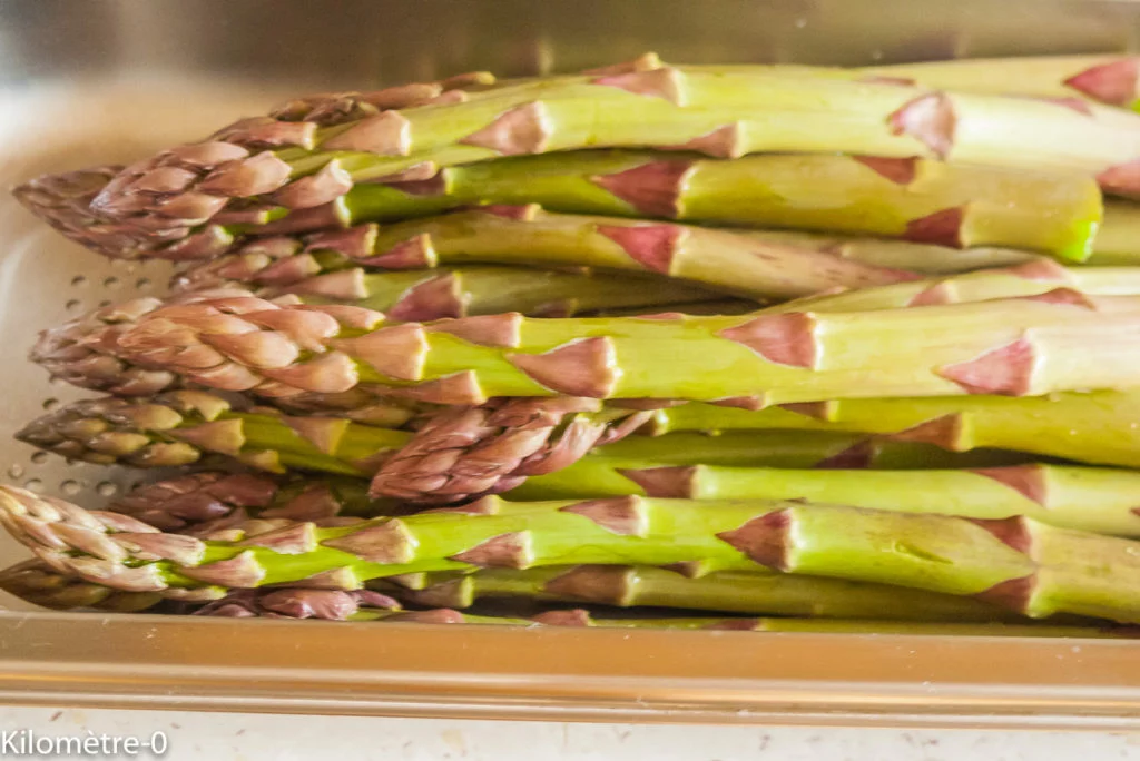 Cuisson des asperges - Étape 4