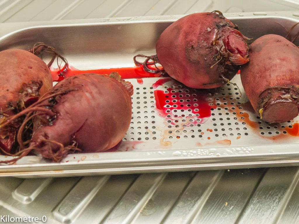 Salade au petit épeautre, brocolis et betteraves - Étape 2