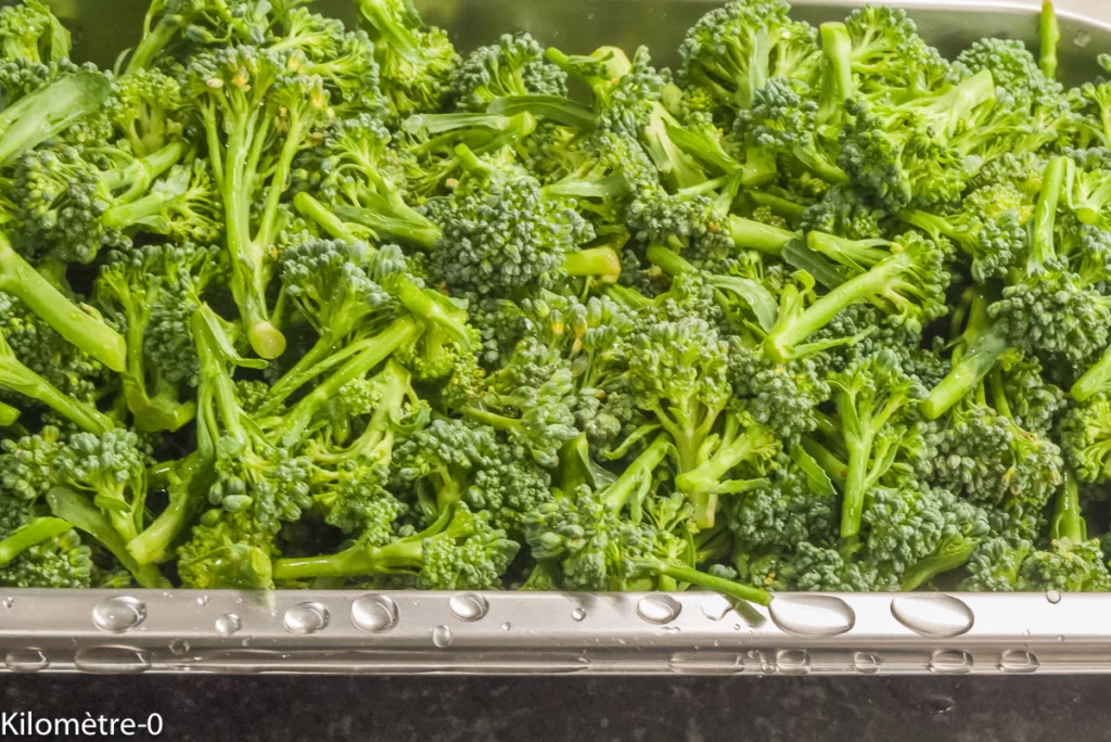 Salade au petit épeautre, brocolis et betteraves - Étape 1