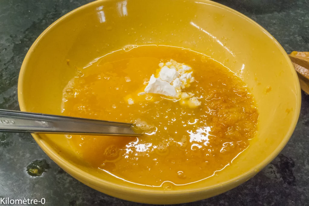 Bar aux brocolis, sauce à l&rsquo;orange - Étape 4