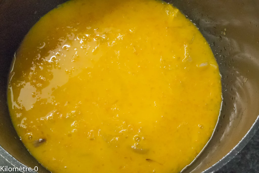 Bar aux brocolis, sauce à l&rsquo;orange - Étape 7