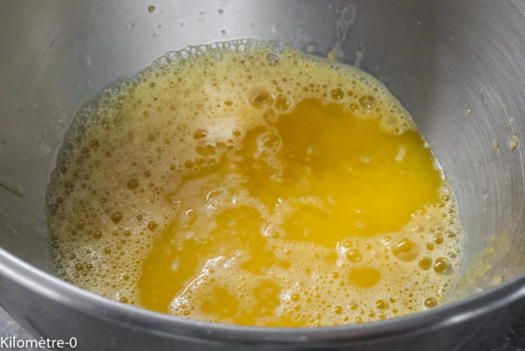 Gâteau du matin à la farine de petit épeautre et à la farine de noisettes - Étape 3