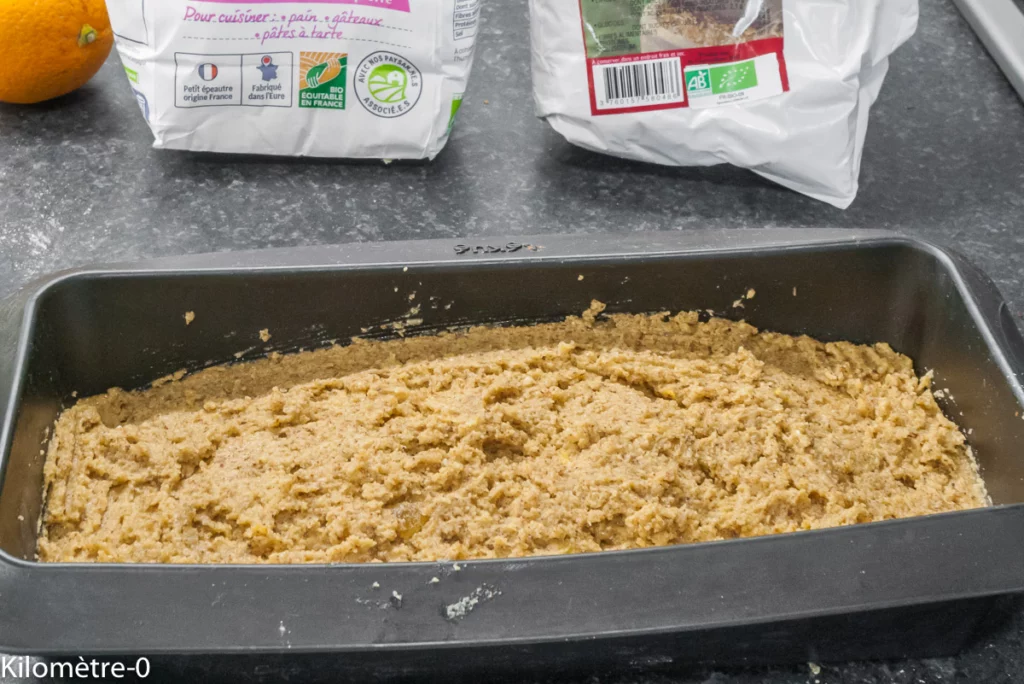 Gâteau du matin à la farine de petit épeautre et à la farine de noisettes - Étape 5