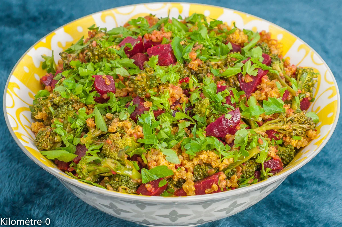 Photo de recette de Kilomètre-0, blog de cuisine réalisée à partir de produits de saison et issus de circuits courts