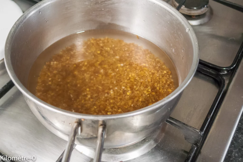 Salade au petit épeautre, brocolis et betteraves - Étape 3