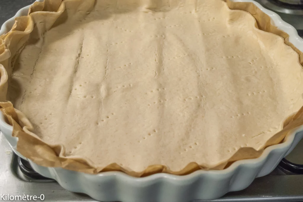 Tarte salée aux épinards et à la fourme d&rsquo;Ambert. - Étape 3