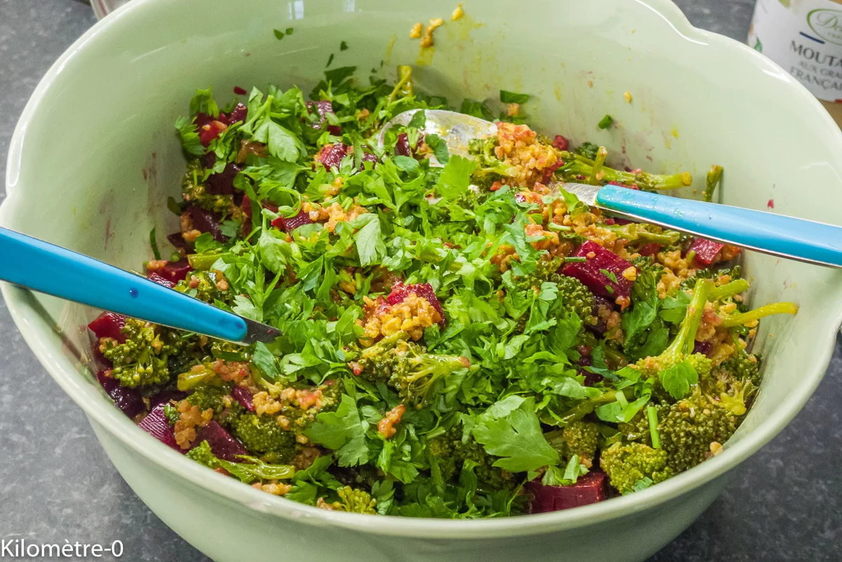 Photo de recette de Kilomètre-0, blog de cuisine réalisée à partir de produits de saison et issus de circuits courts