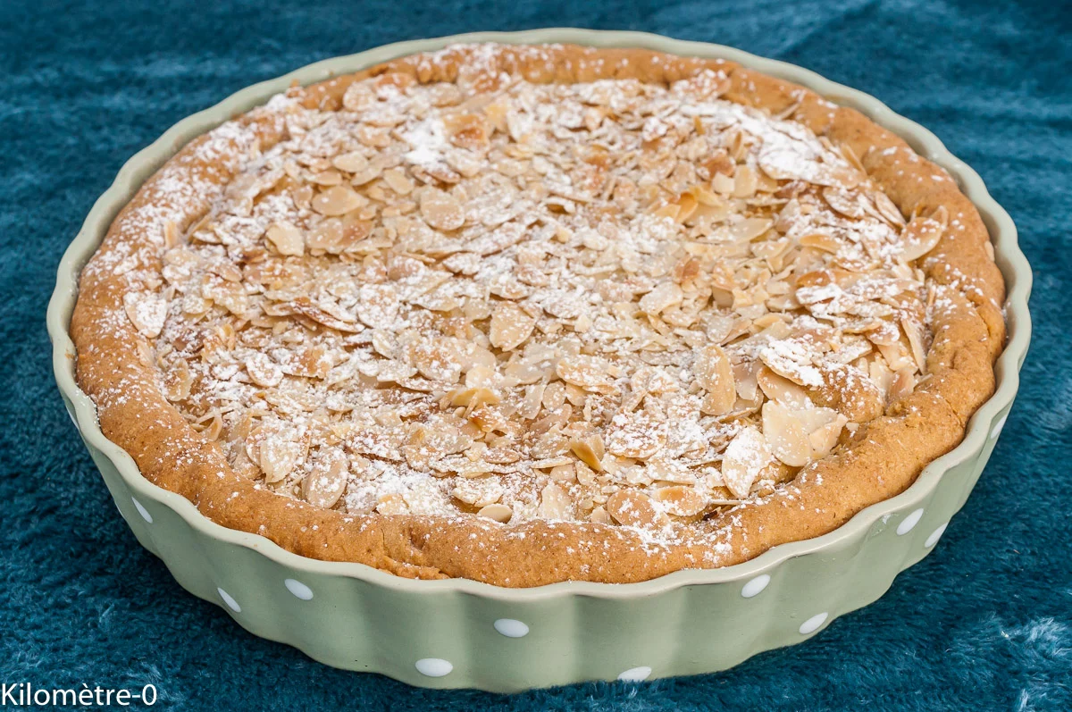 Photo de recette de tarte, ricotta, citron, amandes, facile, cuisine italienne, léger, cuisine du monde, dessert fromager, dessert, gâteau, Kilomètre-0, blog de cuisine réalisée à partir de produits de saison et issus de circuits courts