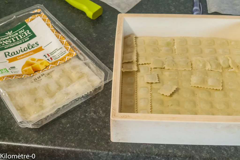 Gratin de ravioles aux blettes - Étape 4