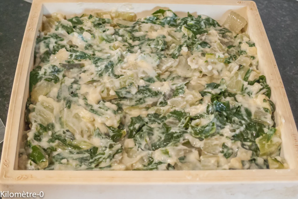 Gratin de ravioles aux blettes - Étape 5