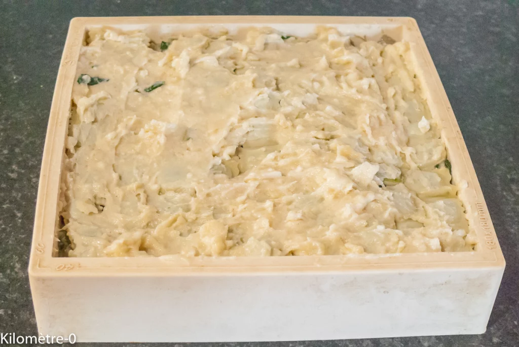 Gratin de ravioles aux blettes - Étape 7