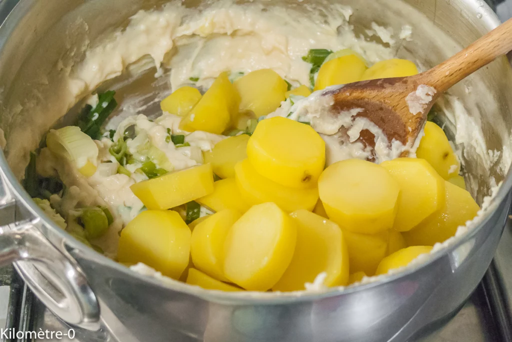 Tourte feuilletée de pommes de terre - Étape 6