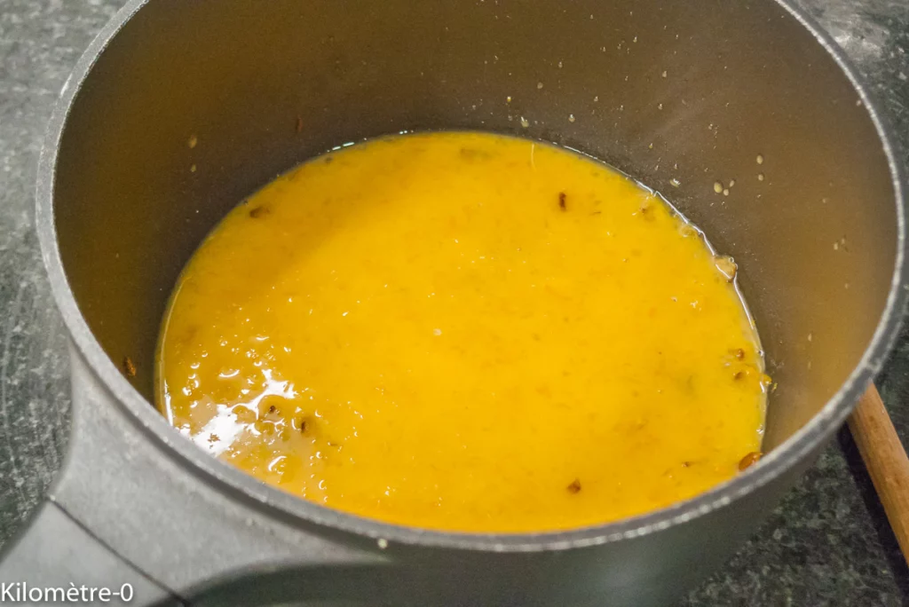 Langouste grillée aux clémentines, sauce à l&rsquo;orange - Étape 7