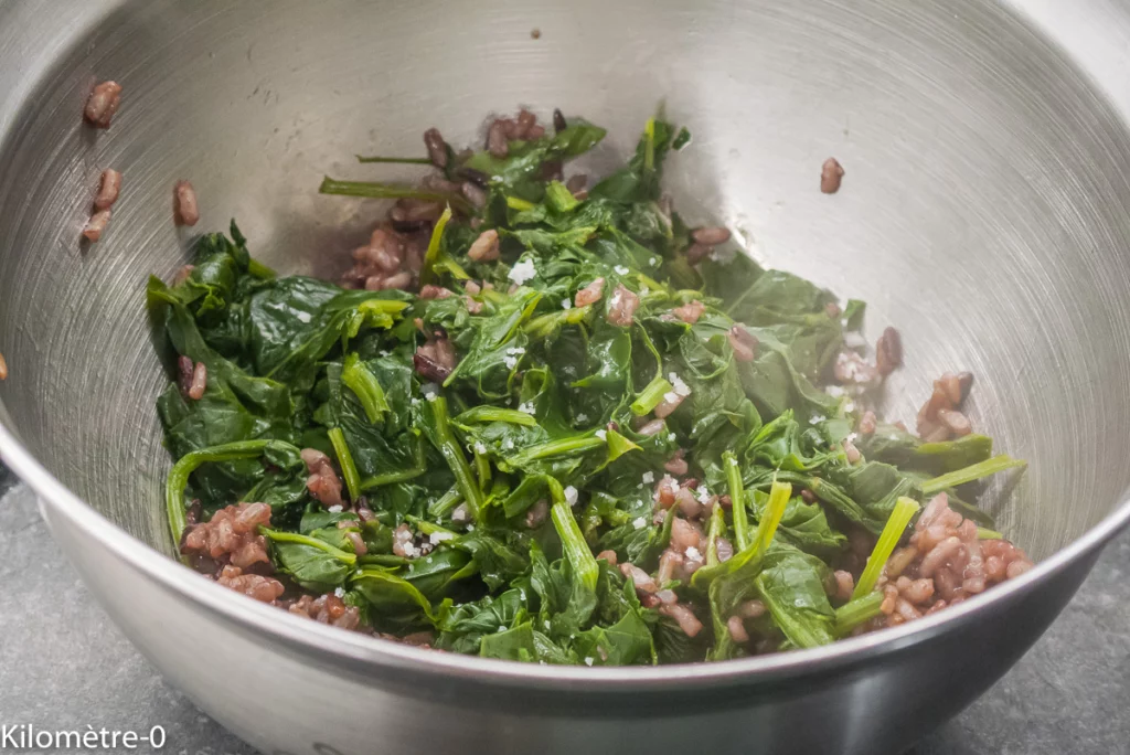 Saint jacques aux épinards et riz, sauce à l&rsquo;orange - Étape 10