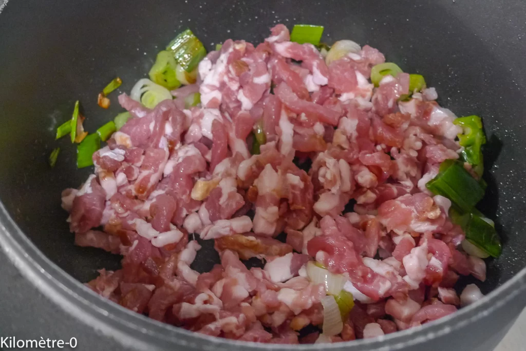 Petits pois aux oeufs pochés - Étape 5