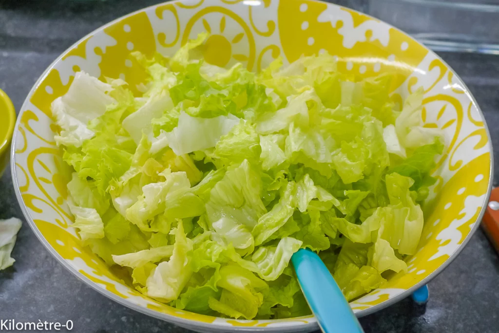 Petits pois aux oeufs pochés - Étape 8