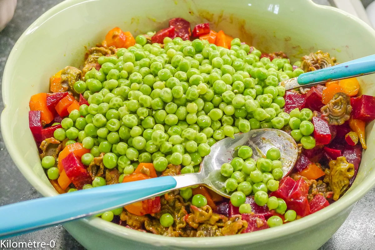Photo de recette de Kilomètre-0, blog de cuisine réalisée à partir de produits de saison et issus de circuits courts