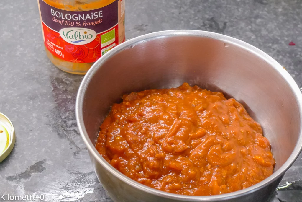 Tagliatelles de petit épeautre aux haricots blancs et à la bolognaise - Étape 2